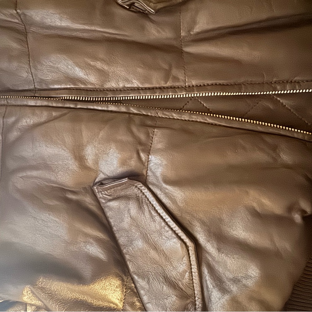 COS Women's Dark Brown Bomber Jacket - Picture 4 of 4